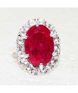 Beautiful NATURAL INDIAN RUBY Gemstone Ring, Birthstone Ring, 925 Sterli... - £43.99 GBP