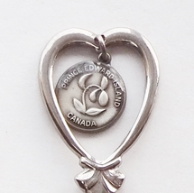 Collector Souvenir Spoon Canada Prince Edward Island Lady&#39;s Slipper Charm - £3.92 GBP