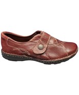 Earth Origins Evelyn Loafer Shoes Women Size 9.5 Burgundy Leather Slip O... - $27.73