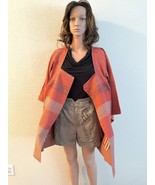 Silk Kimono-Caftan, Long Sleeve Wrap, Pure silk Edo Tsui Komon pattern  ... - $1,349.62 MXN