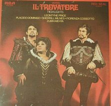 VERDI-IL TROVATORE (HIGHLIGHTS) Price / Domingo LP RCA 1971 LSC-3203, Ne... - £35.68 GBP