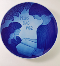 1982 Royal Copenhagen Mothers Day Mors Dag Plate Denmark 6&quot; - £10.96 GBP