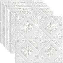 3D Wallpaper, 9 Pieces 35 Sq.Ft Peel And Stick Self-Adhesive Wall Panelfor - £50.92 GBP