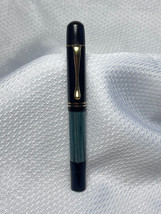 Pelikan 100N German Fountain Pen Green Marlbeled Vtg Logo 4 Chicks PD Ma... - £543.52 GBP