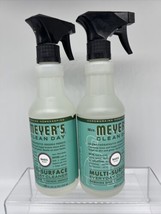 (2) Mrs. Meyer'S Aromatherapeutic Basil Scent Multi surface Cleaner Spray 16oz - £8.33 GBP