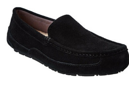 Ugg Australia Mens Adler Black Slippers 10 - £71.14 GBP