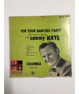 For Your Dancing Party Swing &amp; Sway w/Sammy Kaye Columbia LP 33-1/3RPM R... - £3.43 GBP