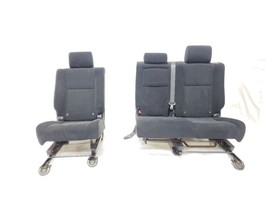 2010 Toyota Tundra OEM Black Cloth Crew Max Rear Seat - $433.13
