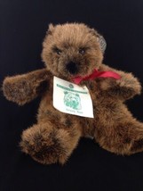 National Wildlife Foundation Profile Teddy Bear Grizzly Bear Brown Plush... - £11.03 GBP