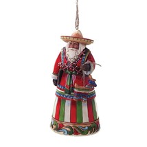 Jim Shore Mexican Santa Ornament 4.5" High Hanging Heartwood Creek Christmas