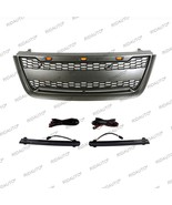 Black Front Grille Grill Fit For FORD EXPEDITION 2003-2006 With LED Bar - $216.31