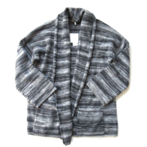 NWT Joie Gwinnie Cardigan in Rambling Grey Ombre Stripe Open Front Sweater S - $41.58