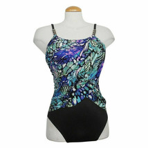Magicsuit Miraclesuit Black Lisa Papillon Underwire Tummy Control Swimsuit 8 - £74.97 GBP