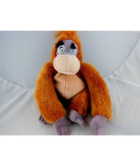 Disney King Louie Bean bag Plush Jungle book 9 inches tall - $16.22 CAD