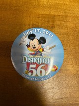 Disneyland 56th Anniversary Button - £22.20 GBP