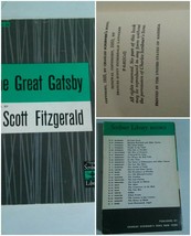 VTG The Great Gatsby F Scott Fitzgerald Scribner Library - £13.29 GBP