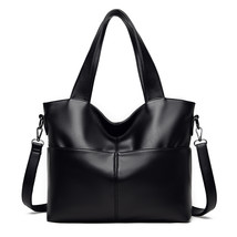 New Large-capacity Women&#39;s Handbags Fashion Women Genuine Leather Shoulder Bag D - £42.65 GBP