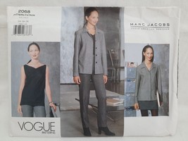 Vogue Marc Jacobs Pattern 2068 ~ Misses Jacket - Top - Skirt - Pants Siz... - £16.55 GBP