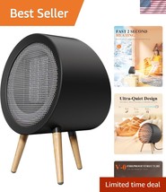 Cute and Powerful 1000W Portable Space Heater - 3 Modes &amp; Safety Features - $37.00