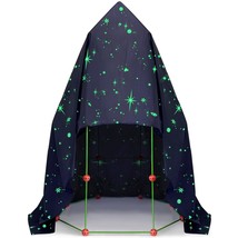 Blanket For Fort Glow In Dark, Fits Fort Building Kit, Kids Fort, Portab... - $45.99