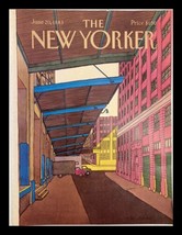 COVER ONLY The New Yorker June 20 1983 Warehouse Delivery Truck by Roxie Munro - £11.52 GBP