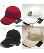 HAT MEN&#39;S BASEBALL CAP/HAT PRE-OWNED TOMMY HILFIGER RED,WHITE,BLACK,BEIG... - $421.25 MXN+