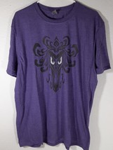 American Apparel Disney Haunted Mansion Icon T Shirt Unisex Size S Purpl... - $21.95