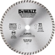 DEWALT 7-Inch Circular Saw Blade, Diamond Masonry, 3-Pack (DW4712B3) - £30.94 GBP