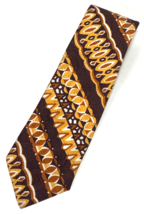 Vintage Necktie Tie Mens-Teryta-Psychedelic Disco Vtg 60s 70s-4.25" Wide - $45.00