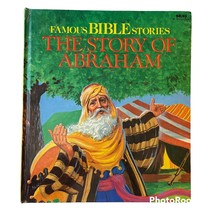 Famous Bible Stories Abraham Jonah Maxine Nodel 1993 Hardcover Sunday Sc... - $9.87