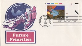 ZAYIX US 2543 FDC Gamm Cachet - Future Priorities Space Shuttle 061722-SM31 - £11.92 GBP