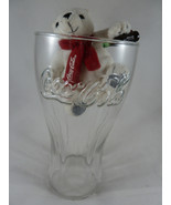 Vtg Ribbed Coke Glass Coca-Cola Flared Large Glass 6.75” + polar bear or... - $27.12 CAD