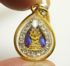 Phra Nakprok Pendant For Person Born On Saturday Buddha Thai Lucky Purple Locket - £26.89 GBP
