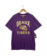 New LSU Shirt Mens Extra Large Purple Geaux Tigers Eye College Unisex - $37.89 CAD