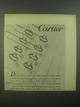 1946 Cartier Diamond Rings Advertisement - £14.74 GBP
