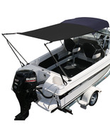 Marine Boat Bimini Top Extension Sun Shade Kit Black Blue Grey MA 046 - $486.00