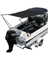 Marine Boat Bimini Top Extension Sun Shade Kit Black Blue Grey MA 046 - £382.30 GBP