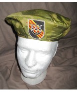 Replica Repro US SF Vietnam War Green Beret Duck Hunter Camouflage Beret... - £48.50 GBP