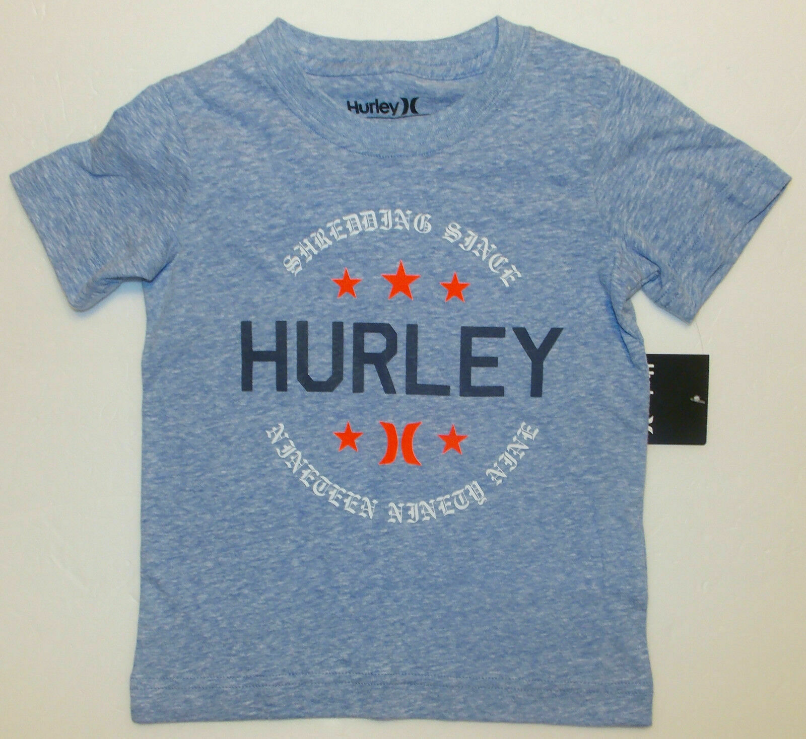 Hurley Boys Blue T-Shirts Sizes 4, 6 and 7 NWT  - $15.88 - $16.82