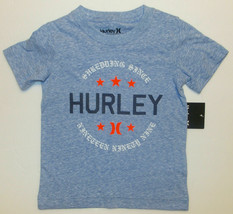 Hurley Boys Blue T-Shirts Sizes 4, 6 and 7 NWT  - £9.42 GBP