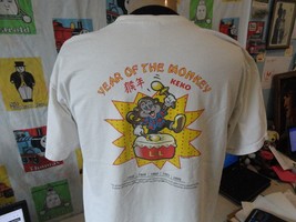 Vintage Hawaii Year Of The Monkey 2004 T shirt XL - $29.69