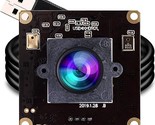 4K Usb Camera Module With Microphone Wide Angle Audio Video Webcam Board... - $192.99