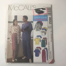 McCall&#39;s 9652 Size Sml-Lrg Misses&#39; Men&#39;s Cardigan Vest Shirt T-Shirt Pants - $12.86