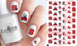 NC State Wolfpack Nail Decals (Set of 50) - $4.95
