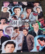 Tom Holland Soft Blanket Throw Coverlet 60 X 50 Photo Collage Tapestry B... - £12.61 GBP
