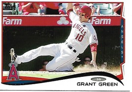 Baseball Card- Grant Green 2014 Topps #644 - £1.02 GBP