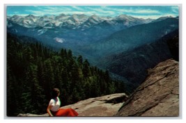 Western Divide From Mora Rock Sequoia National Park CA UNP Chrome Postcard Z3 - £2.36 GBP