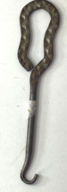 Antique Shoe Button Hook Embossed All Metal 3-3/4 inch - £3.30 GBP