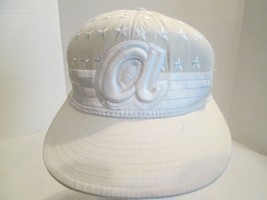 Atlanta Brave Cooperstown Collection Fitted Hat Cap White Stars Stripes 1966 - £15.17 GBP