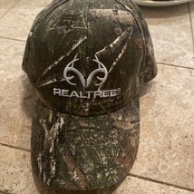 Realtree Camo Unisex Adult Sport cap hook and loop Strap back Hunting camp - £8.87 GBP